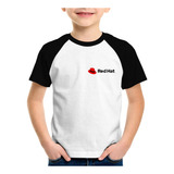 Camiseta Raglan Infantil Red