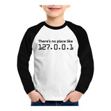 Camiseta Raglan Infantil There