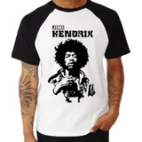 Camiseta Raglan Jimi Hendrix