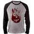 Camiseta Raglan Manga Longa Camisa Wilson Cast Away Náufrago