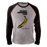 Camiseta Raglan Manga Longa