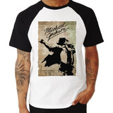 Camiseta Raglan Michael Jackson