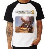 Camiseta Raglan Uncharted 3