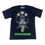 Camiseta Raimundos Banda De Rock Blusa Caveira Lampião Mr367