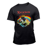 Camiseta Rainbow Rising Banda