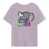 Camiseta Ratazana Estilos Colorida Larga Instagram Glamorous