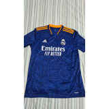 Camiseta Real Madrid Original Azul, Tam G 21/22