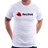 Camiseta Red Hat Linux Logo Camisa Masculina