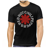 Camiseta Red Hot Chili Peppers Bandas De Rock Música Moda