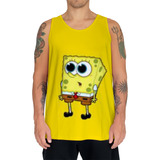 Camiseta Regata Bob Esponja