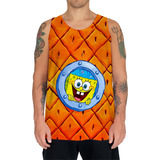Camiseta Regata Bob Esponja