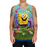 Camiseta Regata Bob Esponja