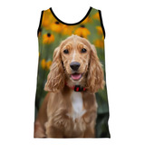 Camiseta Regata Cachorros De