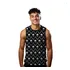Camiseta Regata Estilo Verão Caveiras Crânio White 799