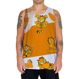 Camiseta Regata Garfield Gato