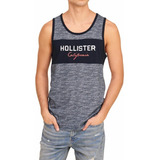 Camiseta Regata Hollister Colorblock