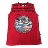 Camiseta Regata Infantil Masculino