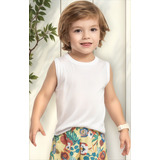 Camiseta Regata Infantil Menino