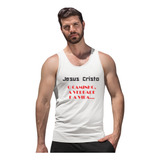 Camiseta Regata Jesus Cristo