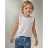Camiseta Regata Menino Branca