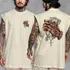 Camiseta Regata Oversized Streetwear Estampada Blessed Money