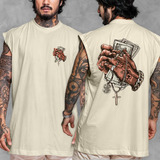 Camiseta Regata Oversized Streetwear