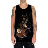 Camiseta Regata Personalizada Jogo Guitar Hero 01
