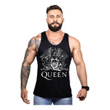 Camiseta Regata Queen Banda Rock Academia Freddie Mercury