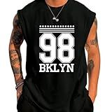 Camiseta Regata Sem Manga Masculina Oversized Machão Fitness Academia Maromba Street Wear Algodão (br, Alfa, M, Plus Size, Oversized, Preto)