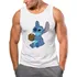 Camiseta Regata Stitch Coco Desenho 100% Algodão