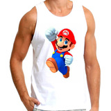 Camiseta Regata Super Mario
