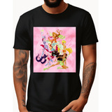 Camiseta Regular Algodao Desenhos