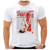 Camiseta Retro Coca Cola Refrigerante Pin Up Vintage Old E96