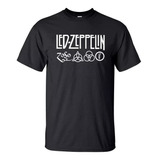 Camiseta Rock Banda Led Zeppelin Camisa Blusa.
