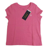 Camiseta Rosa Manga Curta