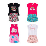 Camiseta Saia Infantil Basica