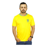 Camiseta Seleção Brasileira Copa Plus Size Camisa Blusa