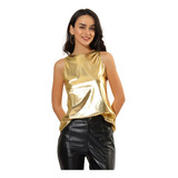 Camiseta Sem Mangas Metalica