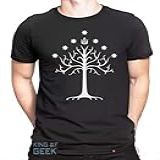 Camiseta Senhor Dos Anéis árvore De Gondor Lord Of The Rings Tamanho:m;cor:preto
