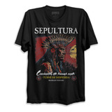 Camiseta Sepultura Tour Despedida Rock Bomber Frete Grátis 