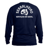 Camiseta Serralheiro Uniforme Manga