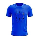 Camiseta Shap Life Jiu Jitsu Treino Academia Corrida Gym Cor:azul;tamanho:p