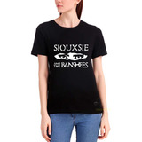 Camiseta Siouxsie And The Banshees Personalizada Babylook