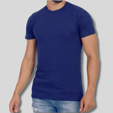 Camiseta Slim Canelada Masculina Texturizada Atemporal Cores