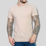 Camiseta Slim Canelada Masculina