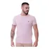 Camiseta Slim Fit Rosa Básica - Frete Grátis - 12x Sem Juros