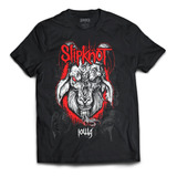 Camiseta Slipknot Logo Cabra