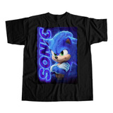 Camiseta Sonic O Filme
