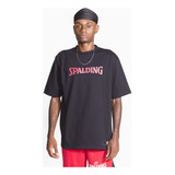 Camiseta Spalding Maxi Preto
