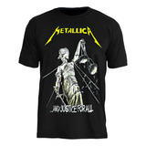 Camiseta Stamp Metallica And